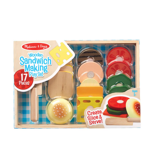 MD Wooden Sandwish Making Play Set
