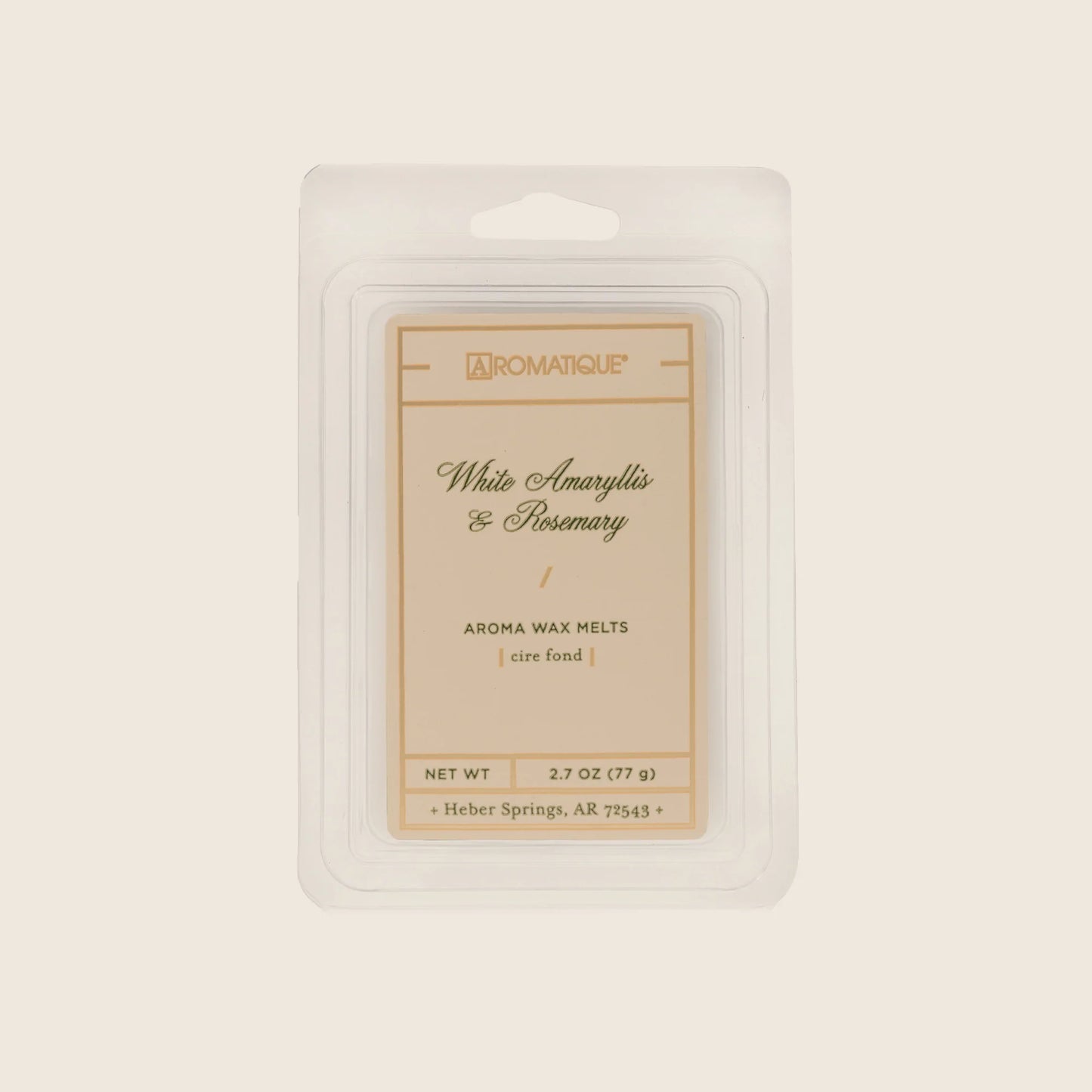 Aromatique Wax Melts - White Amaryllis & Rosemary