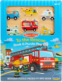 MD To the Rescue Book and play set