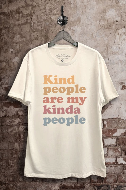 Ivory Kind People Tee